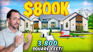 We FOUND The Nicest $800K Home In Houston Texas! NOT CLICKBAIT