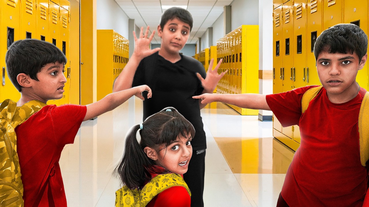 يتنمروا على الطالب الجديد بالمدرسة !! زياد