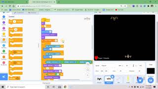 How to make a 2 player shooter on scratch 2 screenshot 5