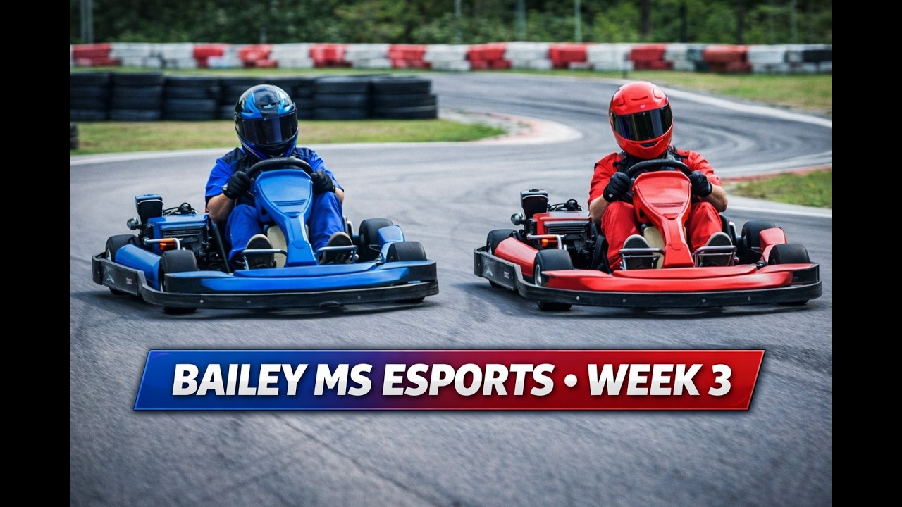 Mario Kart – Week 3 Match | Bailey MS Esports