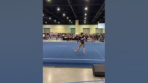 Floor Routine w/ Front Double Full and Rudi 9.475, DP Nationals 2021