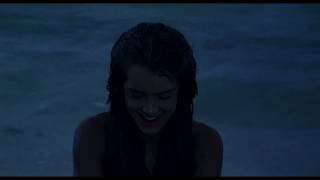 The Blue Lagoon (Brooke Shields, 1980): Emmeline swims in the moonlight