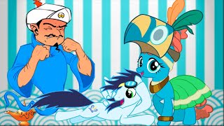 ЗНАЕТ ЛИ АКИНАТОР MY LITTLE PONY - Маг Медоубрук, СОРИАН, Санни Скарскаут