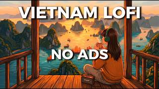1 Hour Immersive Vietnam Lo-Fi 🛶 Ha Long Bay Beats to Study & Relax [No Ads] screenshot 4