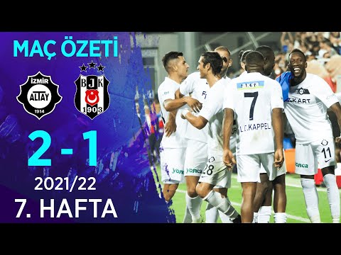 Altay 2-1 Beşiktaş MAÇ ÖZETİ | 7. Hafta - 2021/22