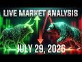 US Federal Funds Rate News Event Live Technical Analysis with FX PIP COLLECTOR 7-27-2026