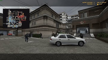 Counter-Strike: Source 15 VS 15 Bot Fight cs_office07