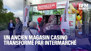 Un ancien magasin Casino transformé par Intermarché