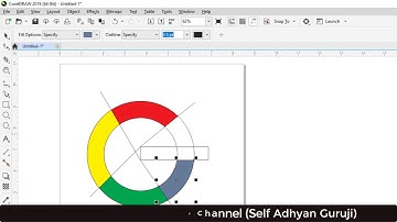 Google Logo Designing in CorelDraw 2019 - Learn Logo Designing in CorelDraw Hindi