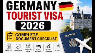 Germany Tourist Visa 2026 Explained | All Required Documents & Common Mistakes