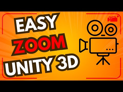 Easy Camera Zoom in Unity 3D! 2024 Tutorial