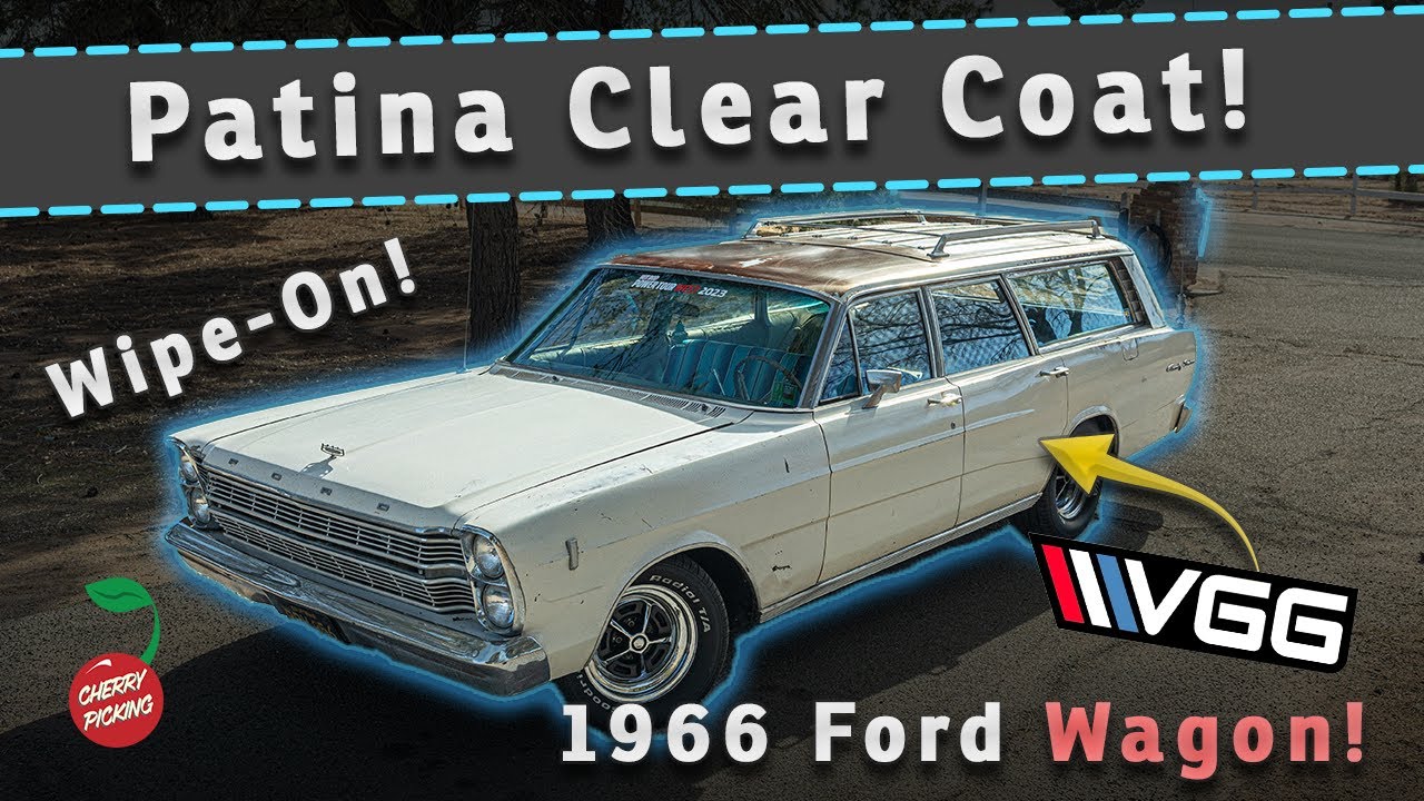 VICE GRIP GARAGE CLEAR COAT? Patina Clear Coat Station Wagon YouTube