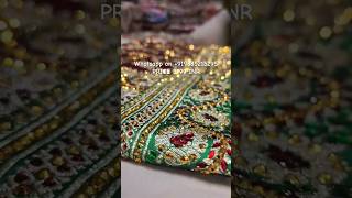 SKU: ARNG-2376 The Persian Plum Premium Banarasi Silk Saree||Golden Zari|Crystals|Acrylic Stones