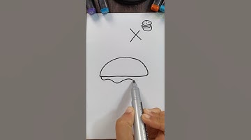 How To Draw Burger Step by Step #shorts #shortsfeed
