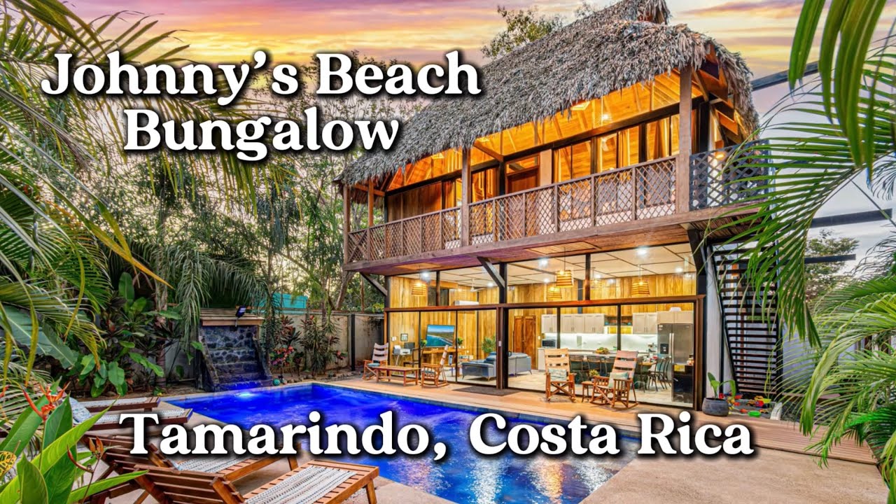 Johnny’s Beach Bungalow Vacation Rental Tamarindo, Costa Rica Video Walkthrough