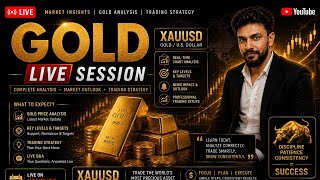 🔥 GOLD LIVE TRADING | XAUUSD Live Analysis & Entry Levels | London Session Live