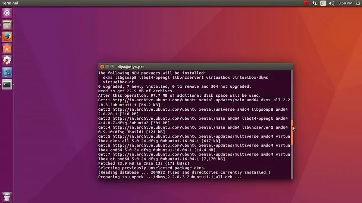 Install Virtualbox in Ubuntu 16.04