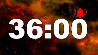 36 Minute Timer with sound alarm - COUNTDOWN - stunden timer - 36 min timer