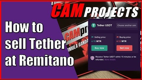 How to sell Tether at Remitano