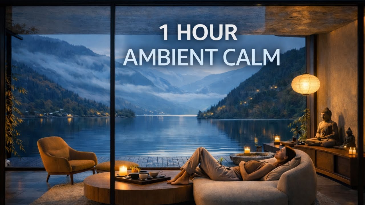 1 Hour Relaxing Ambient Music 🌿 Deep Calm • Stress Relief • Sleep & Meditation