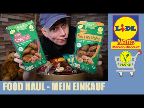 🛒 Vegane Cevapcici - Mix Einkauf 🌱💚 bei LIDL & NETTO | FOOD HAUL #58 -  YouTube