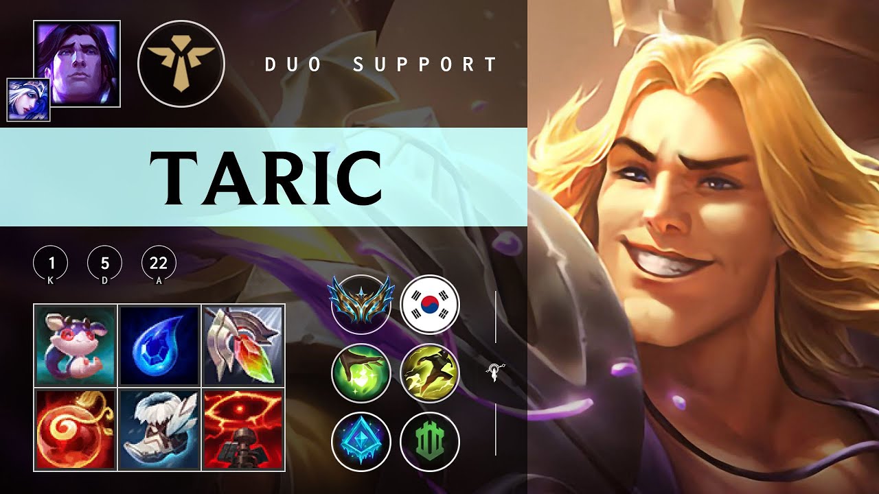 Taric Support vs LeBlanc - KR Challenger Patch 25.24