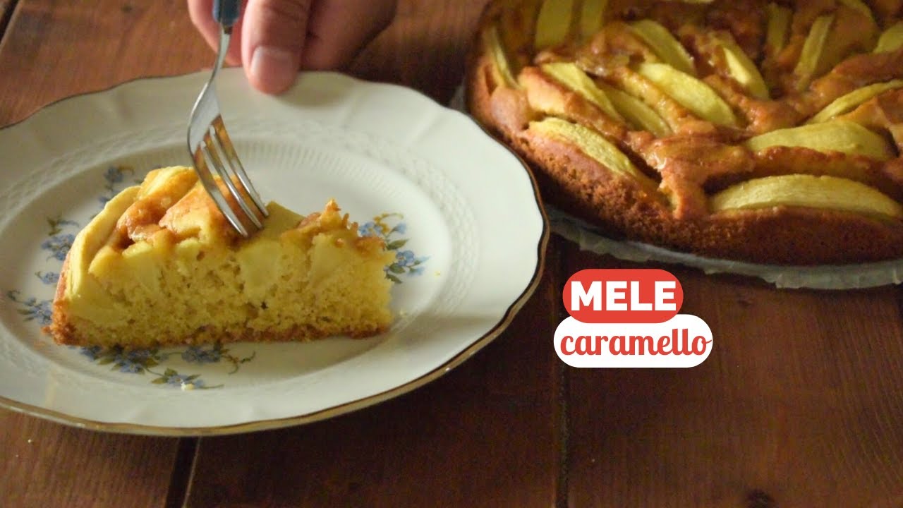 Torta Di Mele Al Caramello