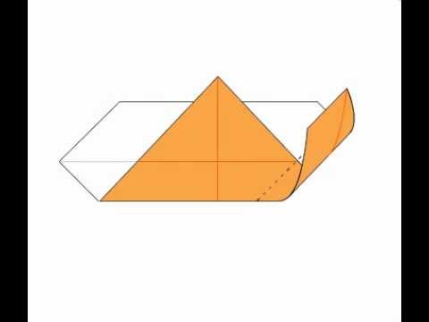 Оригами из бумаги бобер