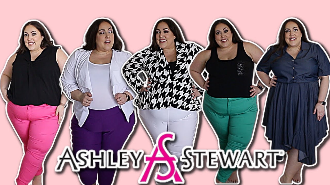 HUGE ASHLEY STEWART PLUS SIZE TRY-ON HAUL, PLUS SIZE FASHION TRY-ON HAUL  2022