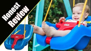 Honest Review Of Little Tikes 2 -in- 1 Snug 'n Secure Grow With Me Swing - Blue- Buy or NOT?