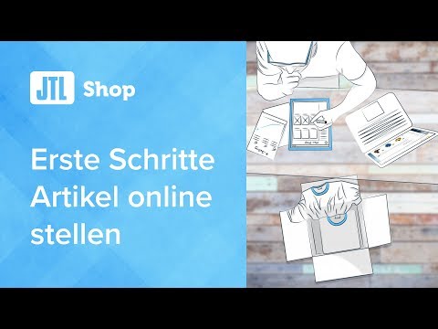 JTL-Shop - Erste Schritte - Artikel online stellen