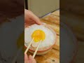 ワンバン目玉焼きを作ってみた! #食品サンプル #ロウ #目玉焼き