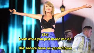 Taylor Swift - Look What You Made Me Do Cover İngilizce-Türkçe Altyazı English-Turkish Suble