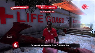 Dead Island Walkthrough/Playthrough HD (PS3) Pt 59 - Bird on the Roof