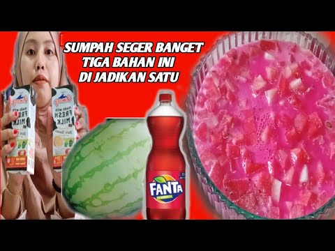 ES SEMANGKA VIRAL MENU BUKA PUASA🔥