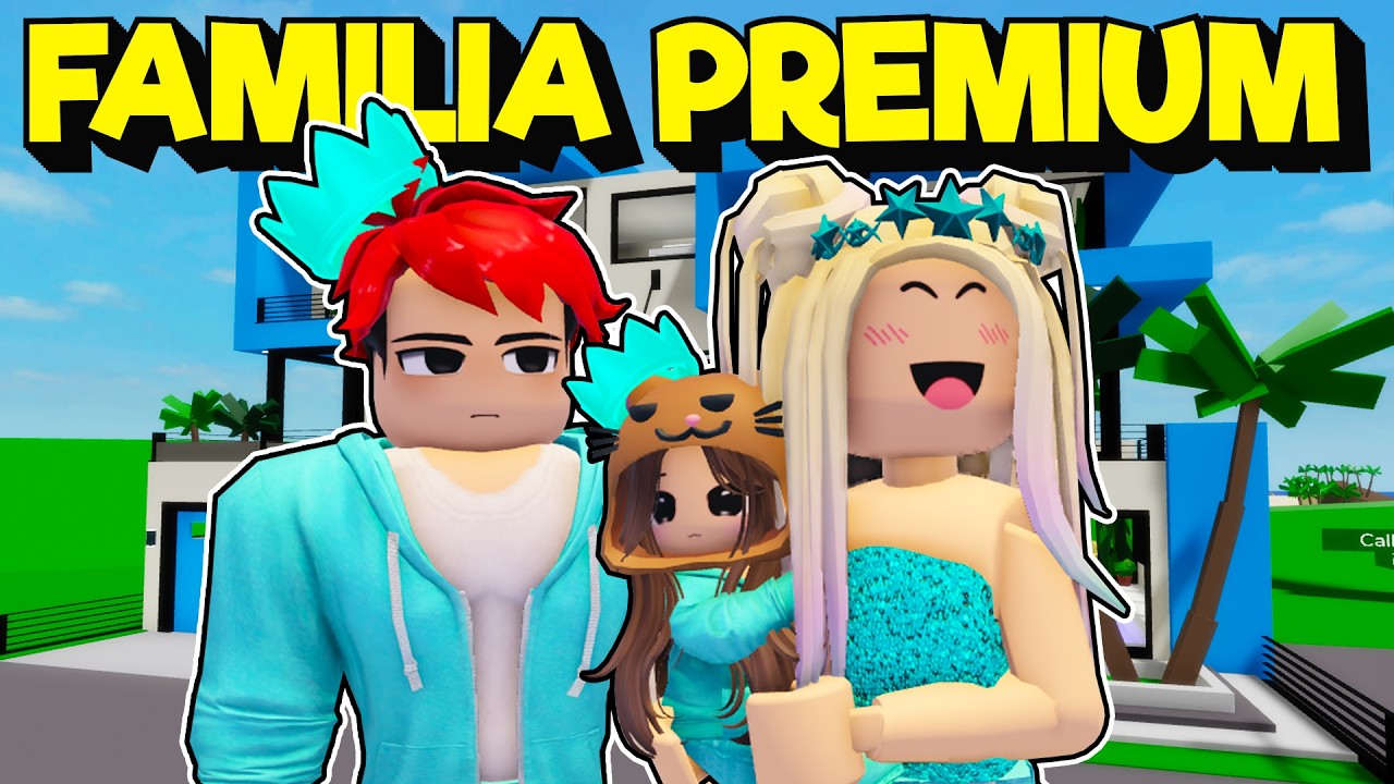 Tenemos Nuestra Propia FAMILIA PREMIUM en Brookhaven Roblox con el Team