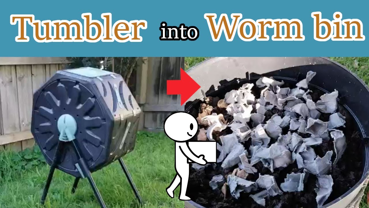 Can Tumbler compost finish off in worm compost? YouTube