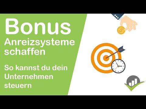 Video: Was ist ein Anreizbonus?