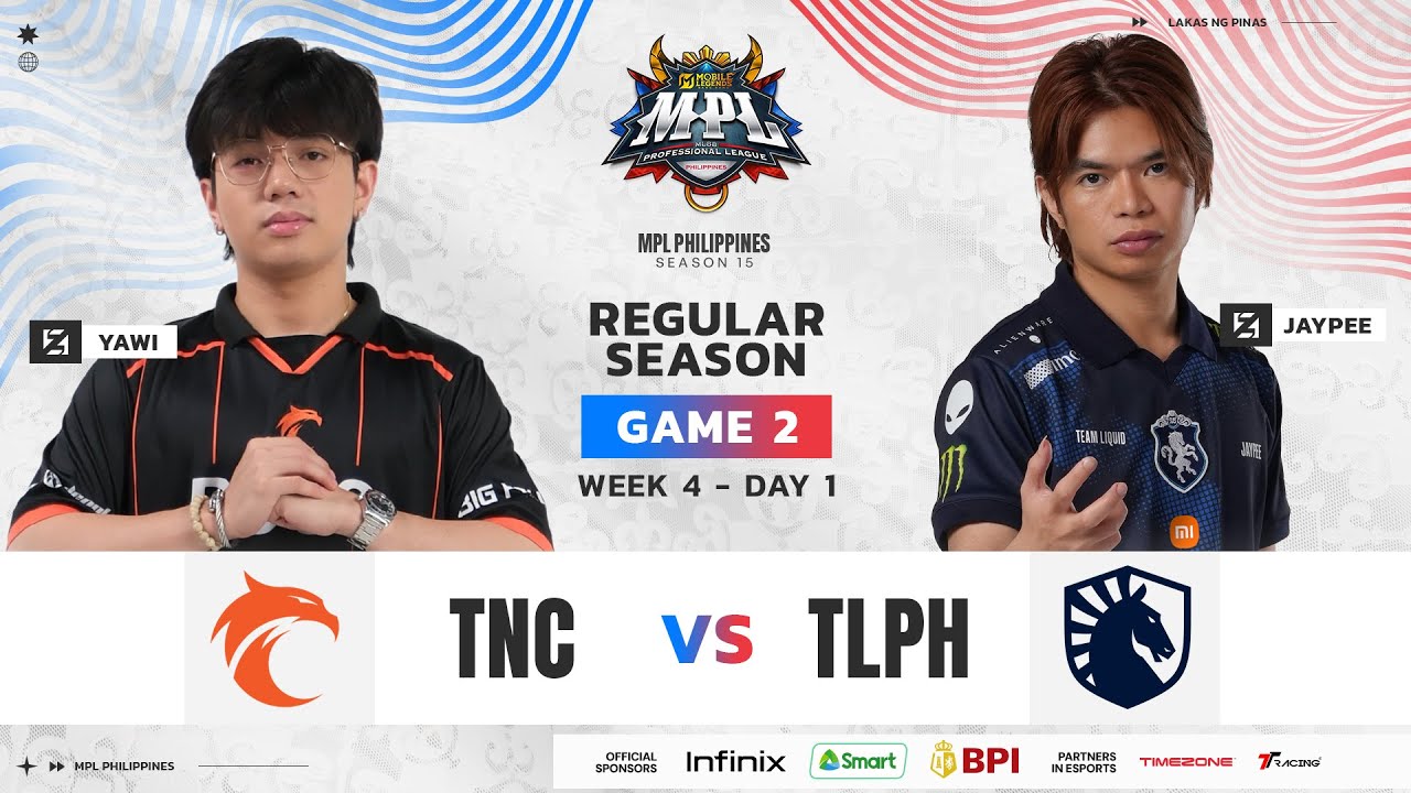 MPL PH S15 - W4D1 - TNC VS TLPH GAME 2