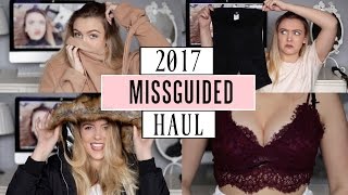 My Basic B*tch Missguided Try-On Clothing Haul 2017!