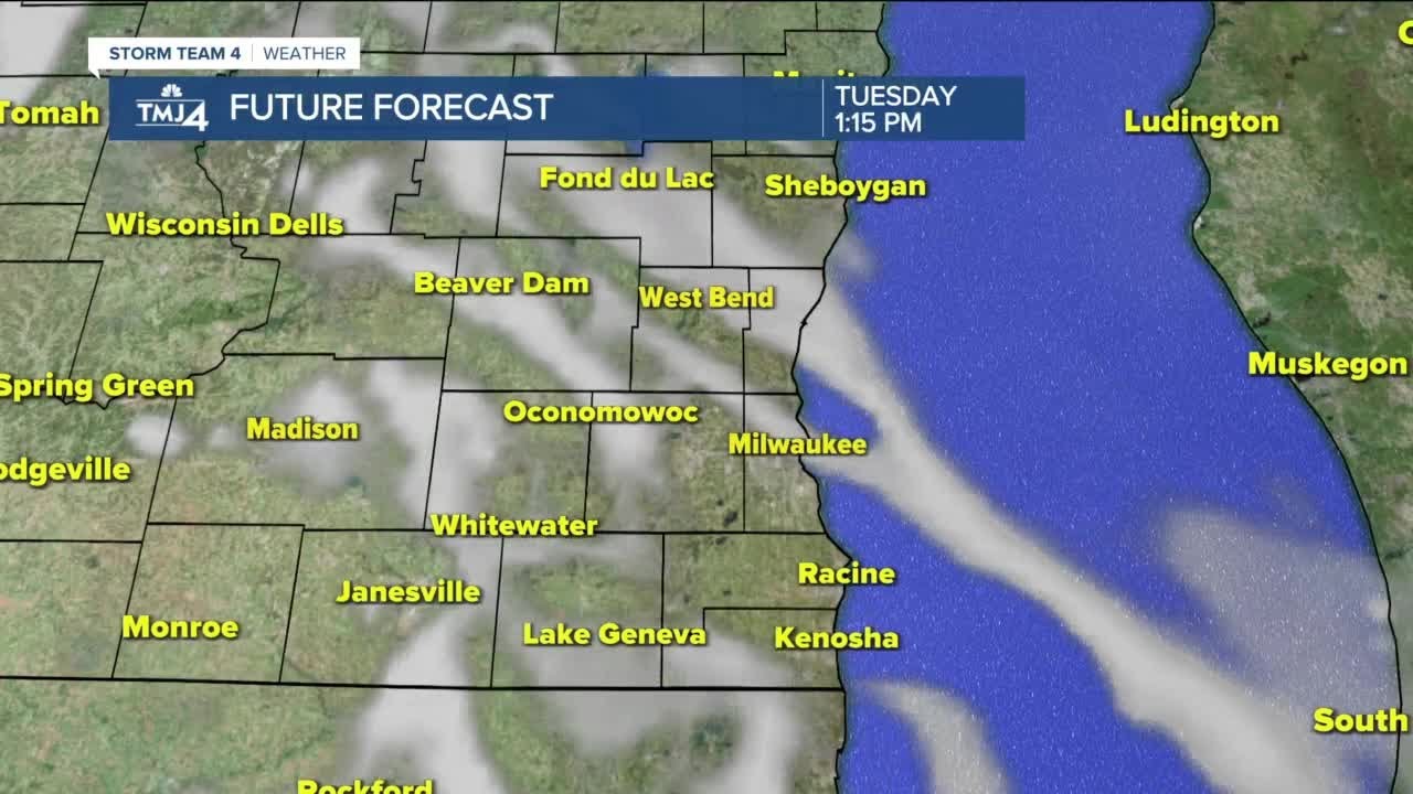 Mostly sunny with temps in the upper 70s Tuesday - YouTube