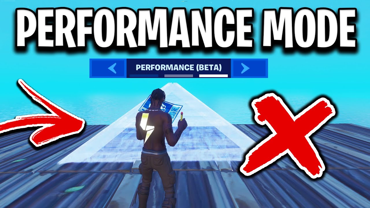 The Problem With Performance Mode.. (Fortnite Chapter 3)