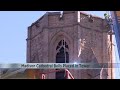Bells hung at Madison's Cathedral of Saint Bernard