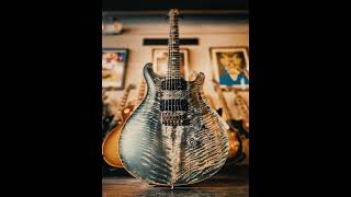 • DG | PRS Guitars Wood Library Custom 24 Satin Smoked Charcoal •Shop Now: