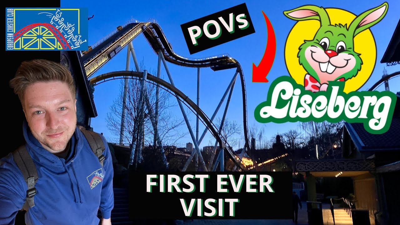 LISEBERG Vlog FIRST EVER VISIT | Part 1 | European Coaster Club Event 2023