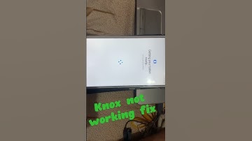 Knox Not working | Fix problems t225#knox #samsung #youtubeshort