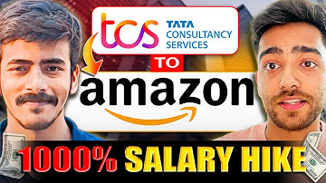 1000% Salary Hike In 2 Years | From TCS to Amazon | Tier-3 College | DSA Preparation Strategy?