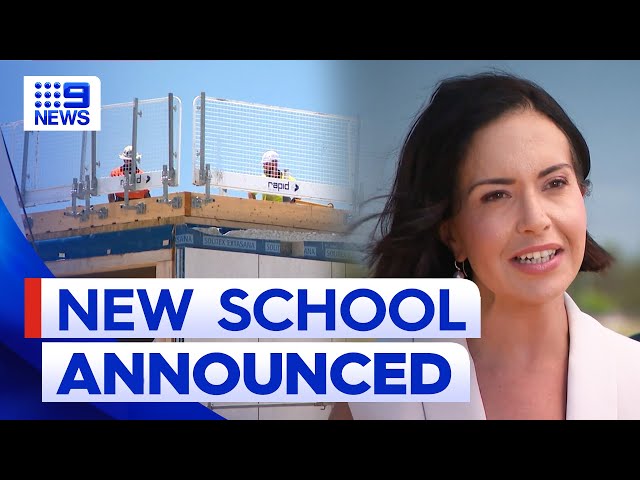 NSW Government announces new high school in south-west Sydney | 9 News Australia class=