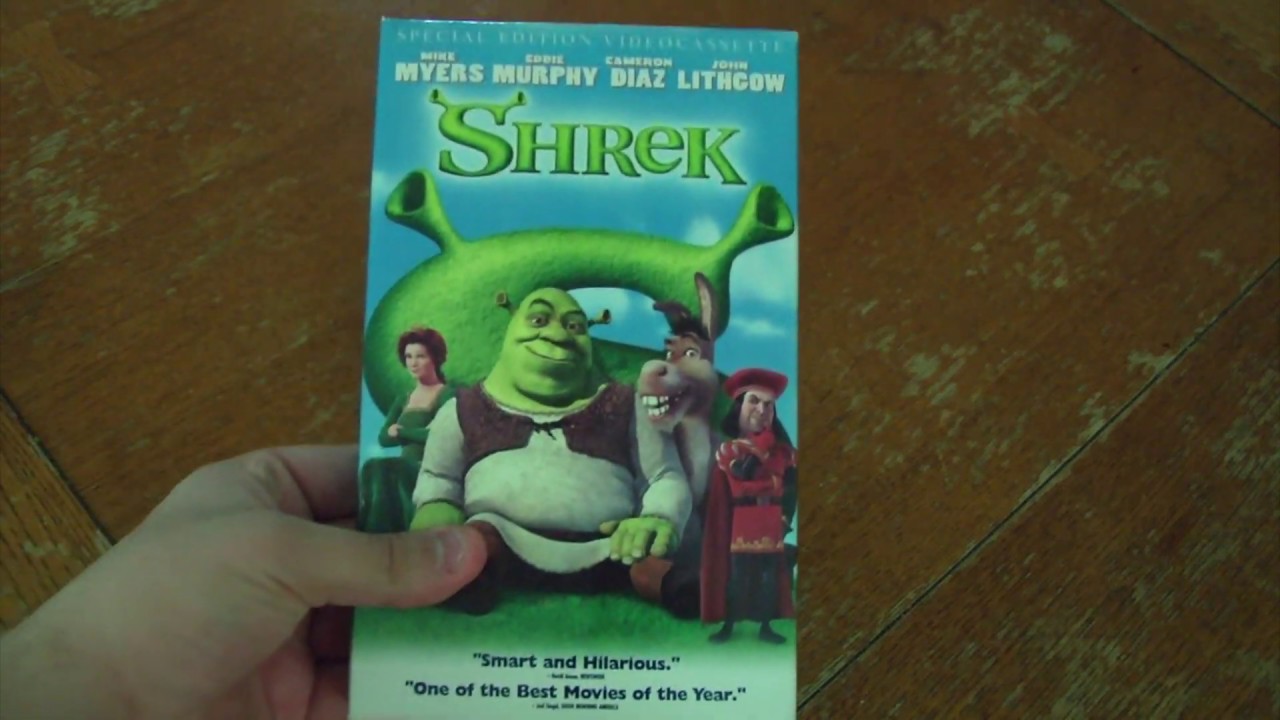 2 versions of Shrek on VHS - YouTube.