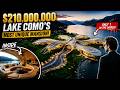 Inside Lake Como's Most Unique $210,000,000 Biomorphic Mega Mansion!